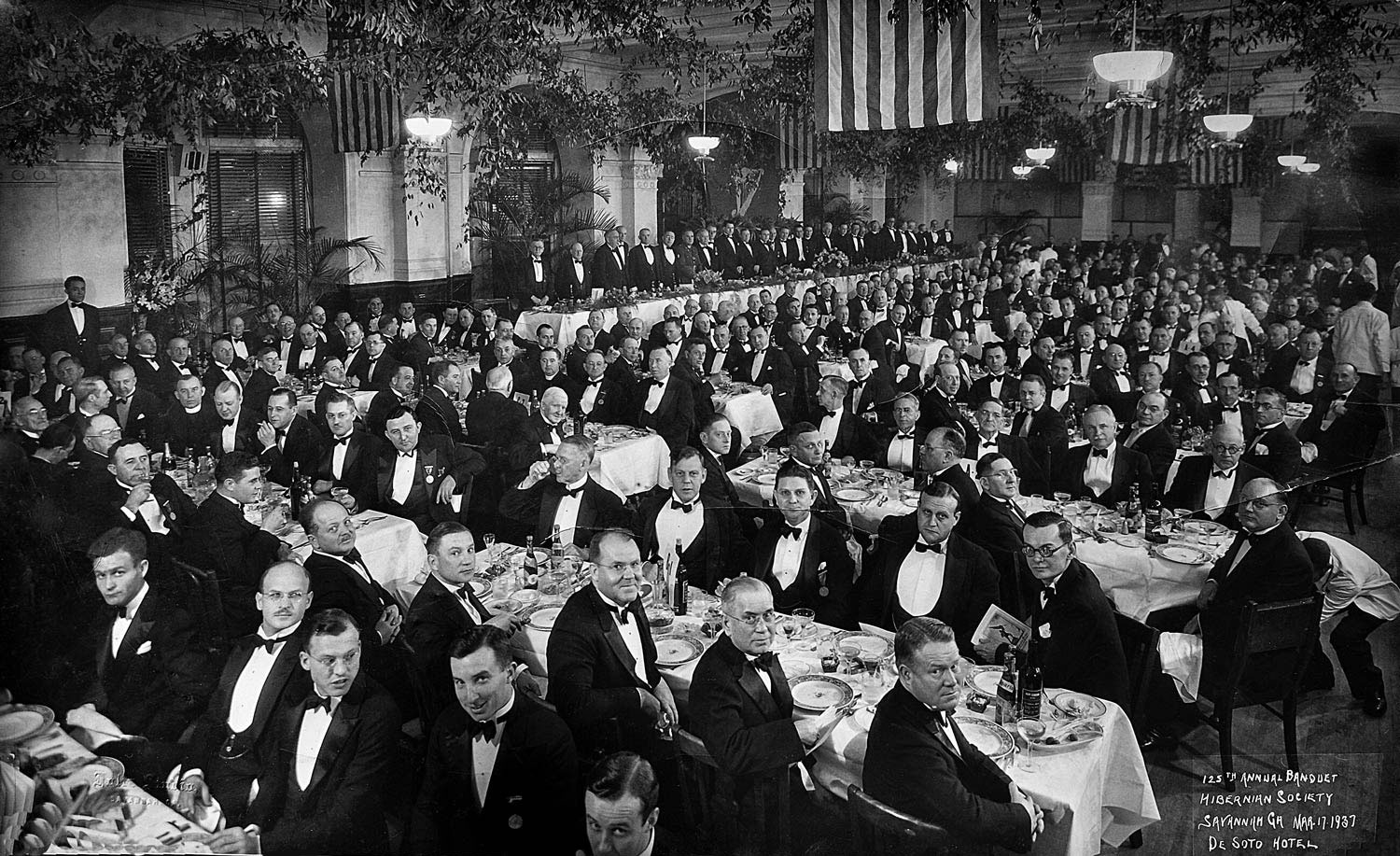 1937 Hibernian Dinner at the De Soto Hotel
